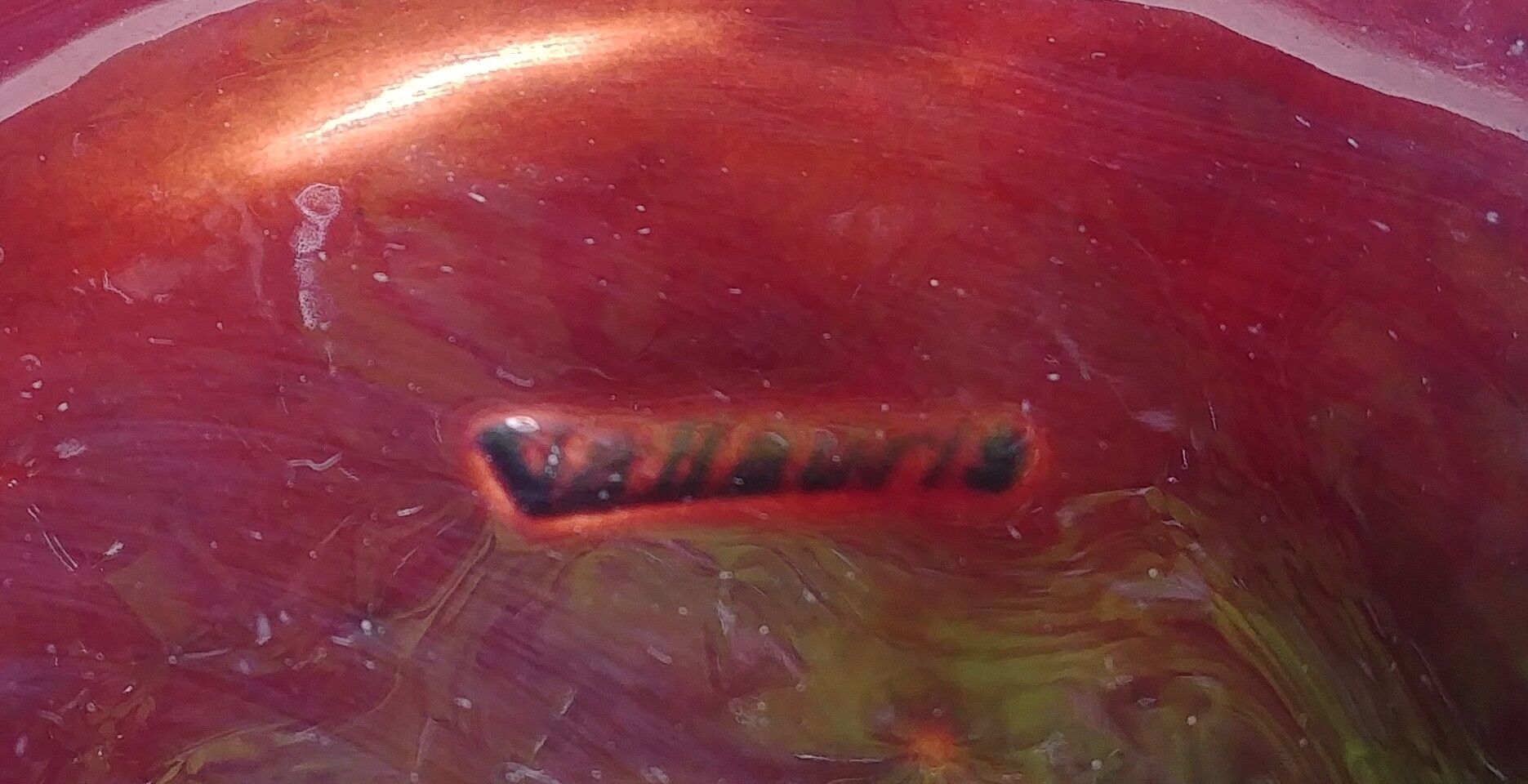 Vallauris tabletop serving dish in Vintage Vintage glazed ceramic 70s