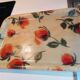 Plateau repas fleuri 1960