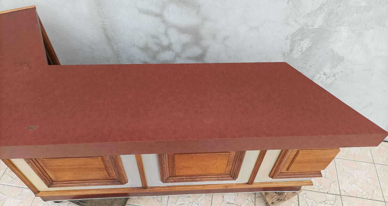 Vintage trade counter bar furniture