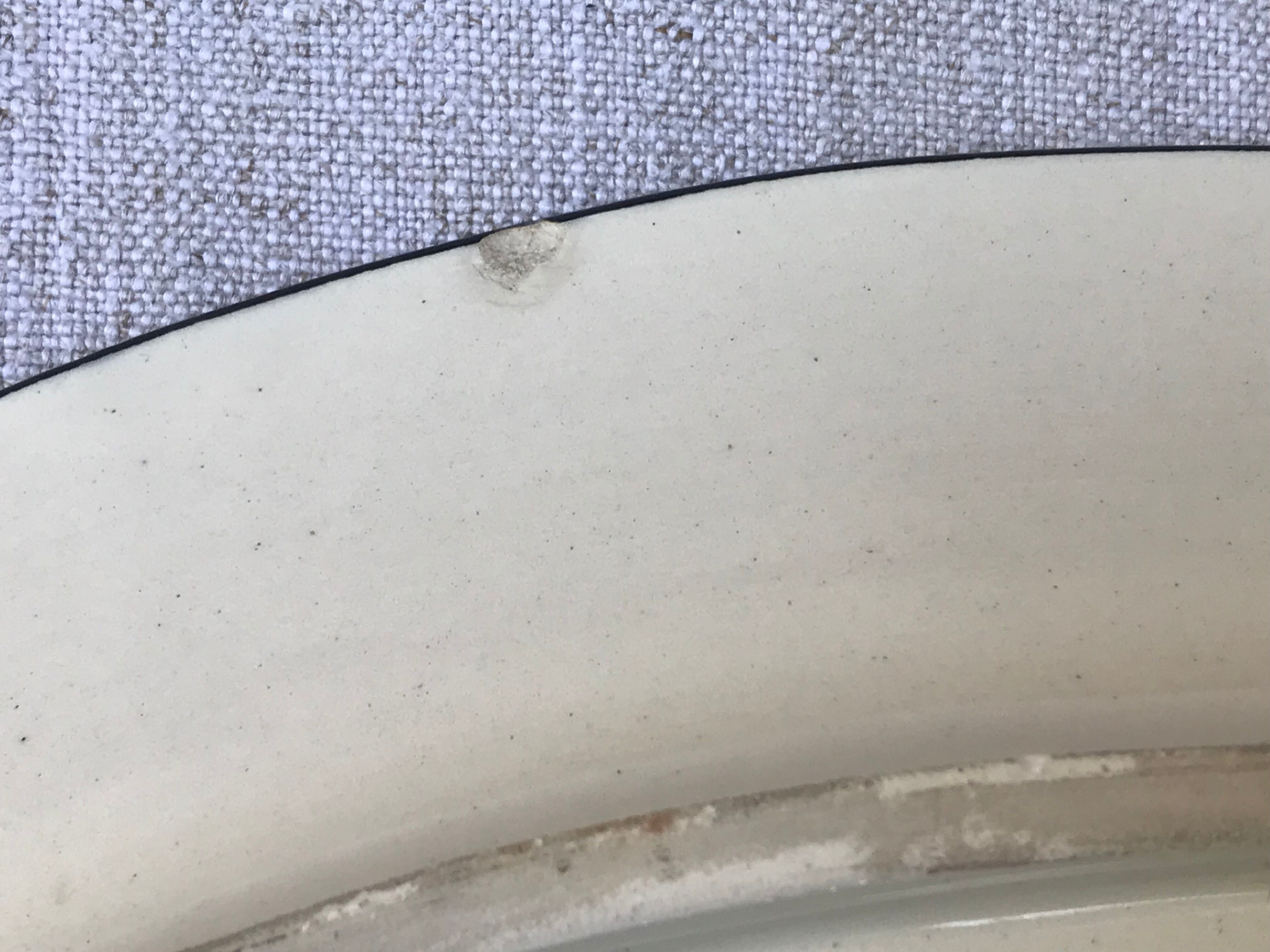 Old faience dish, Scéne Bretonne after Louis Suire and Masse Frères