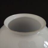 French Vintage White Opaque Glass Large Replacement Glass Globe Shade 204