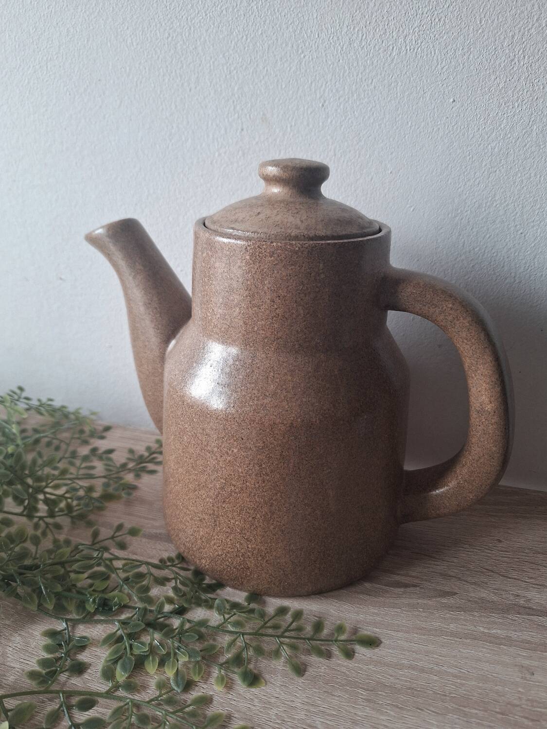 Stoneware teapot