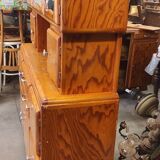 Mado vintage wooden sideboard 3 bodies Mid-century