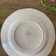 Assiette plate Digoin couleur rose, année 30/40, décor bouquet floral