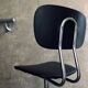 1950s/60s Chrome and Faux Leather Office Chair