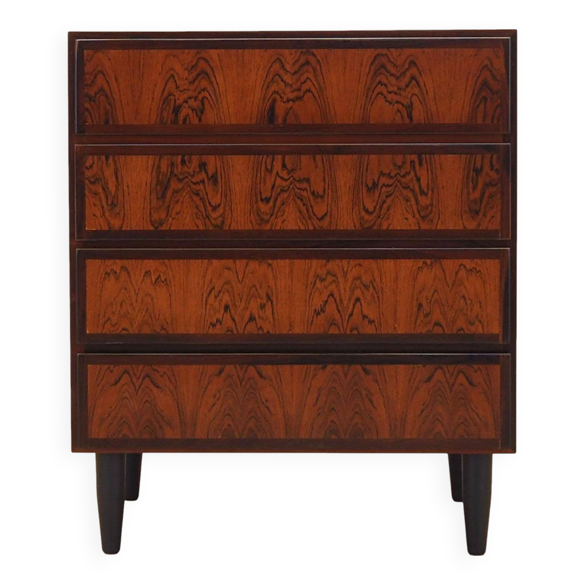 Rosewood chest of drawers, Danish design, 1970s, manufacturer: Omann Jun