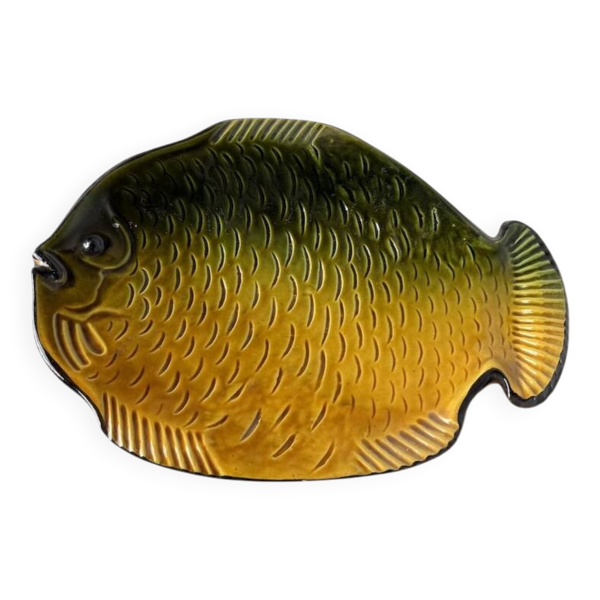 Assiette de service «&nbsp;poisson&nbsp;» Vallauris