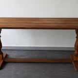 Table de monastère, style rustique, début XXème.