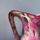 Art Deco pink ceramic vase