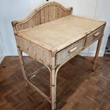 Rattan desk
