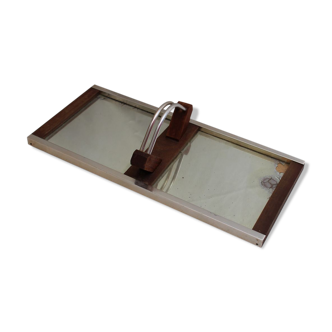 Double mirror tray