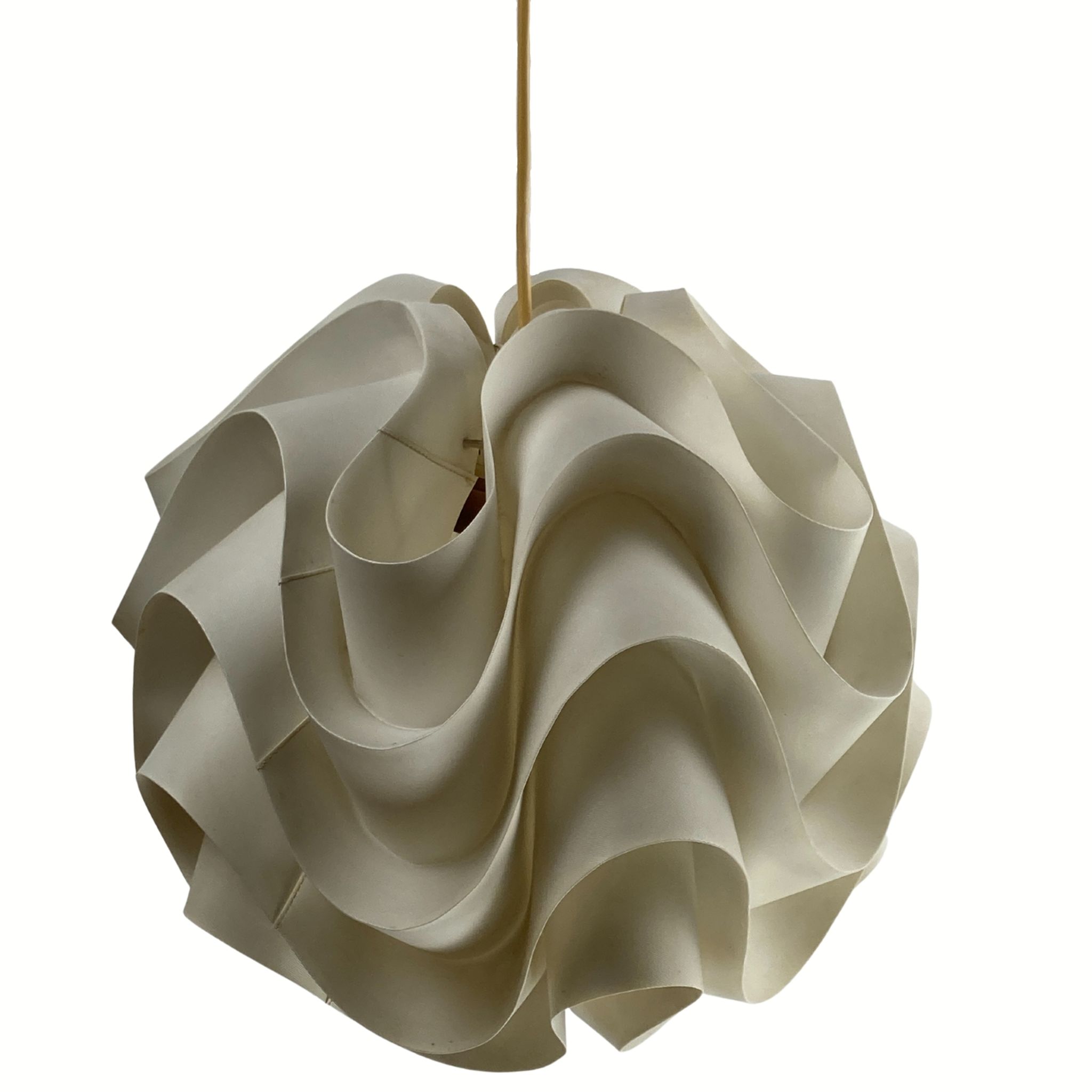 Hanging lamp model 172 by Poul Christiansen for Le Klint, 1971