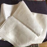 Nappe de coton blanc cassé 150cm x 300cm