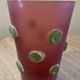 Large vintage “Scavo” vase in Murano glass