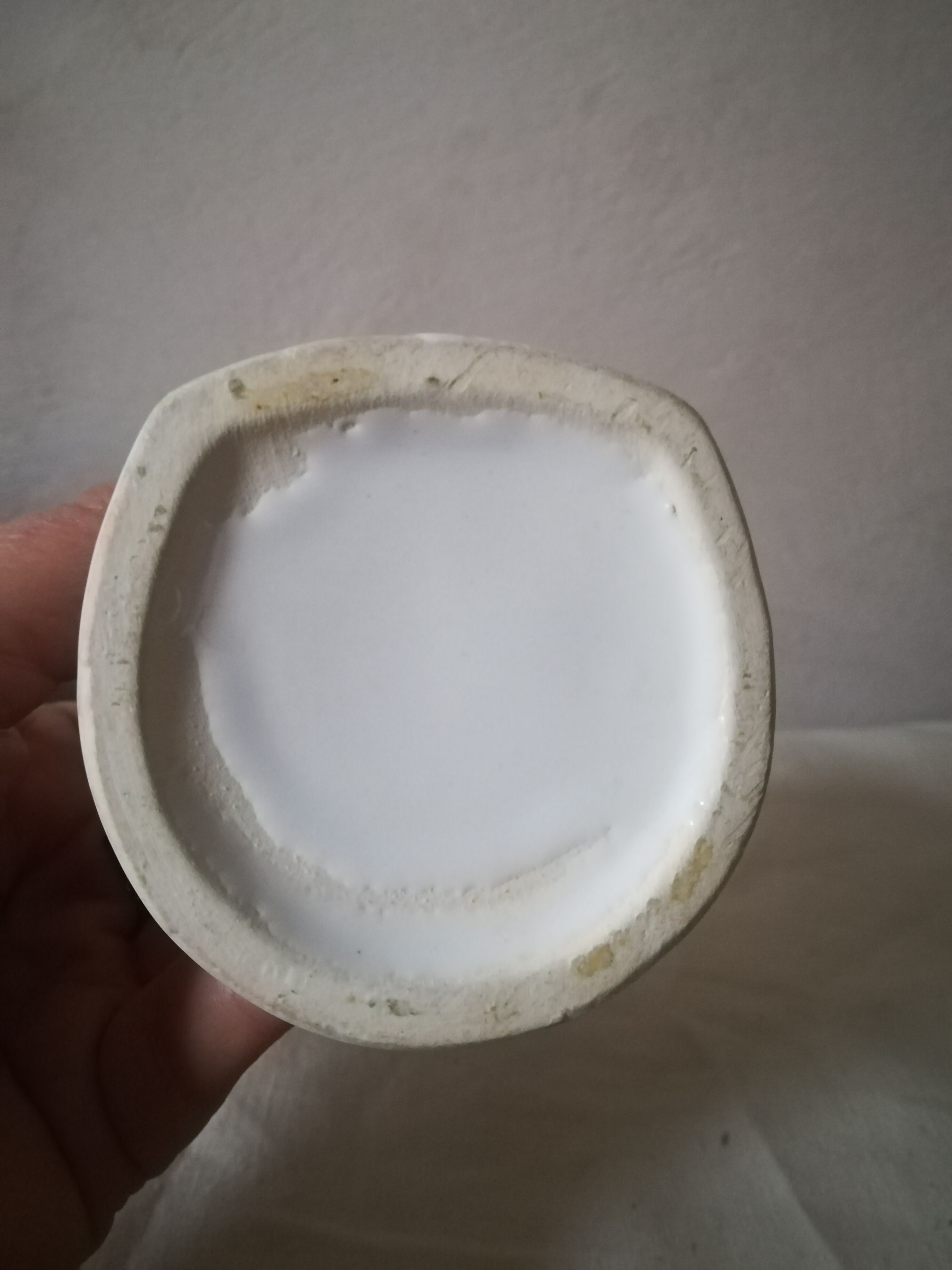 Baguier soliflore white hand