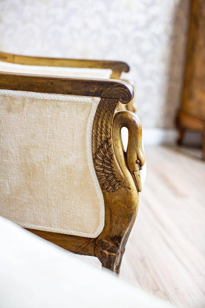 Set of Vintage Mahogany Chairs, 1920s