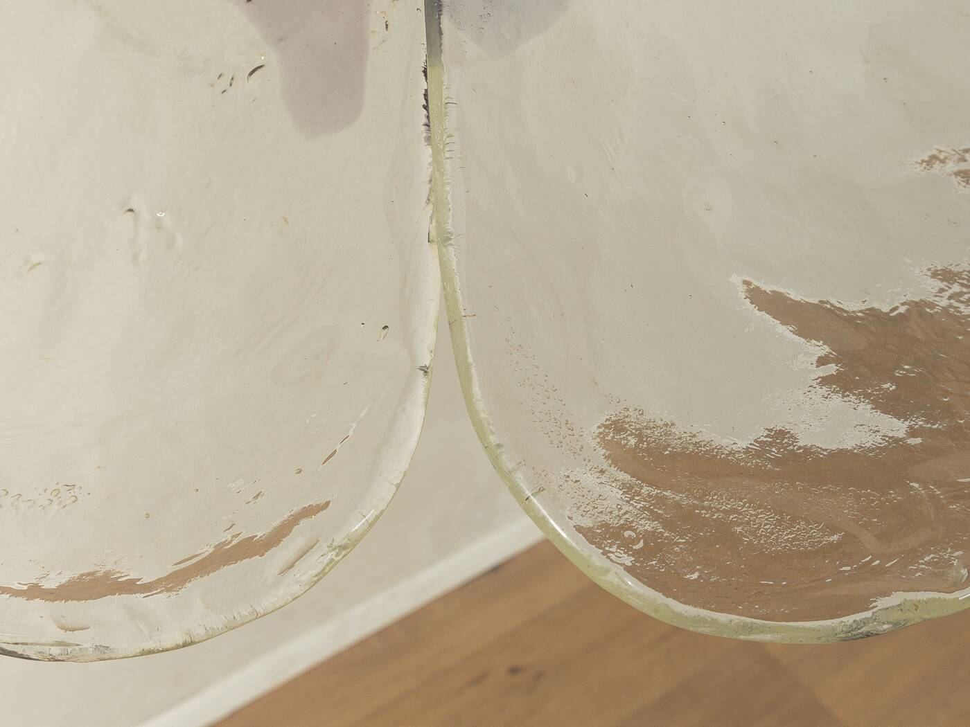 Murano glass ceiling lamp by Carlo Nason for Mazzega, 1970s