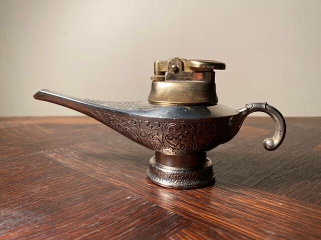 Metal metal lamp of Aladdin table lighter