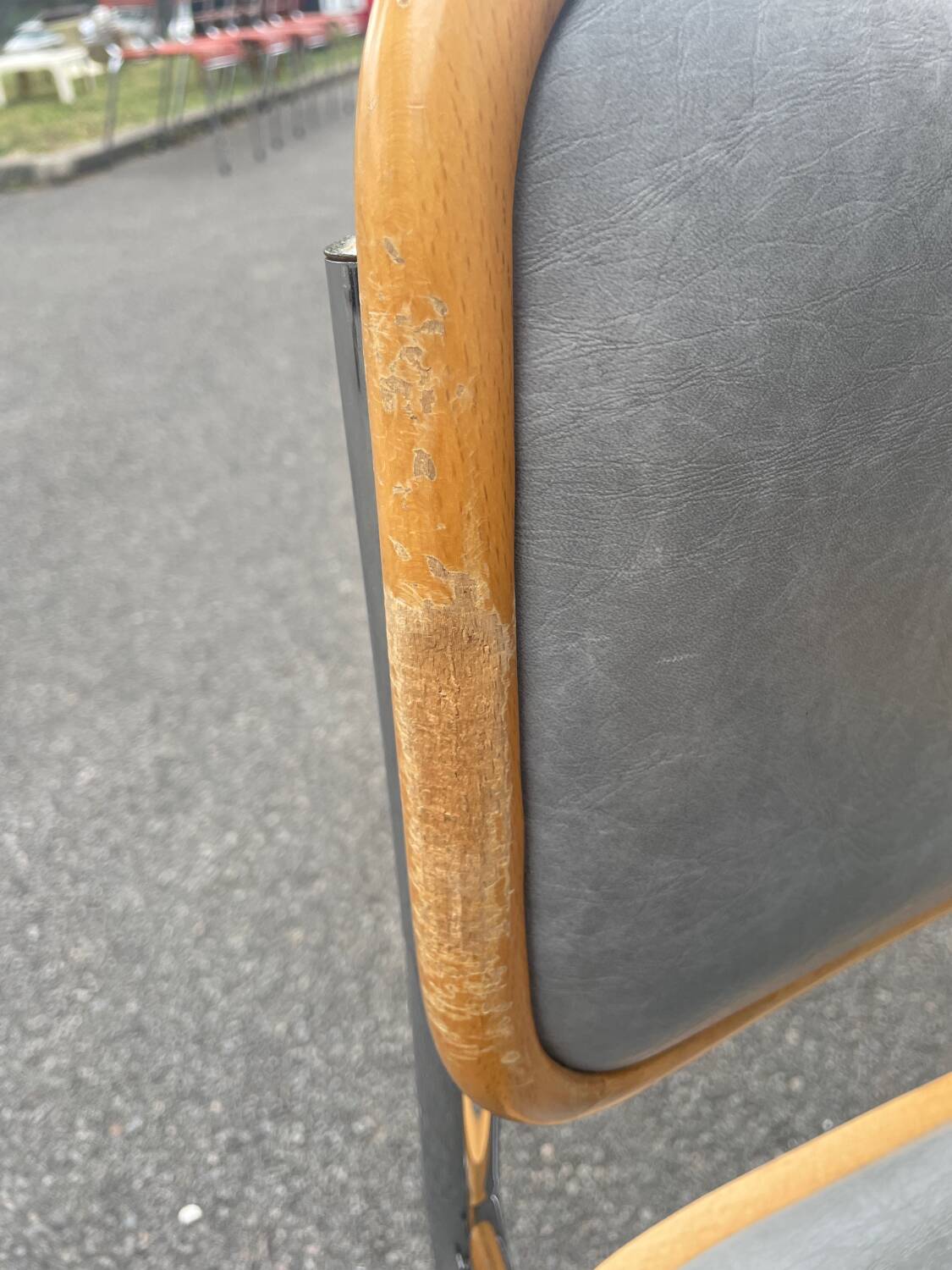 Paire de chaises made in Italy type Cesca