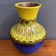 Yellow and Blue vase by Carstens Tönnieshof 1960s WGP