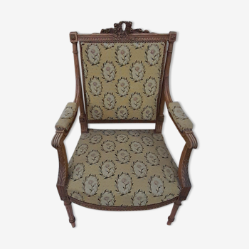 Louis XVI style armchair L 65 cm