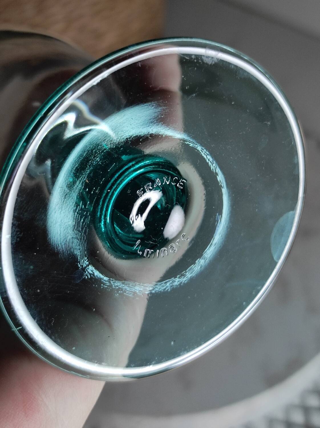 Glass bud vase
