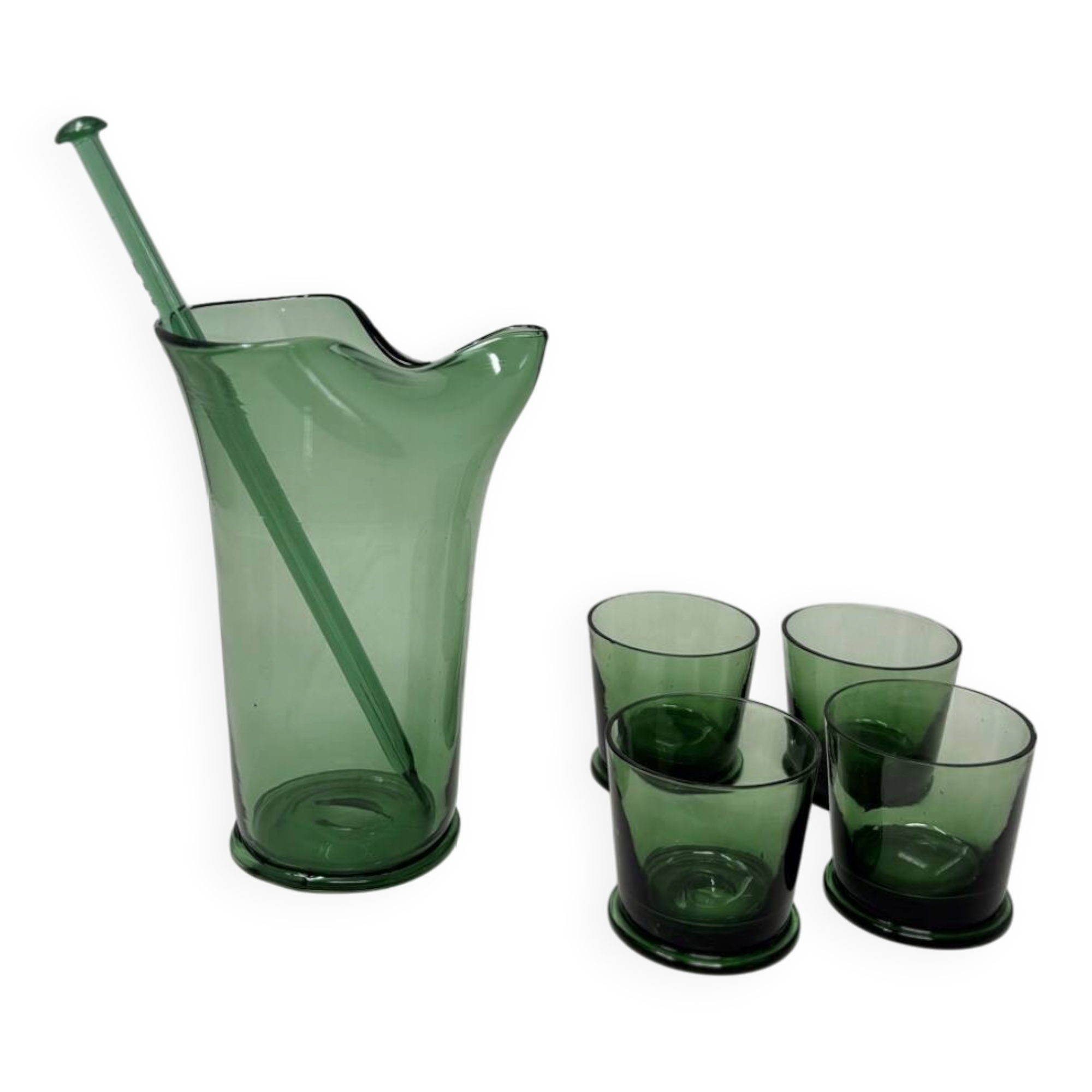 Empoli Glass and Carafe Set