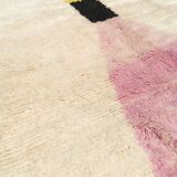 Berber carpet beni ouarain