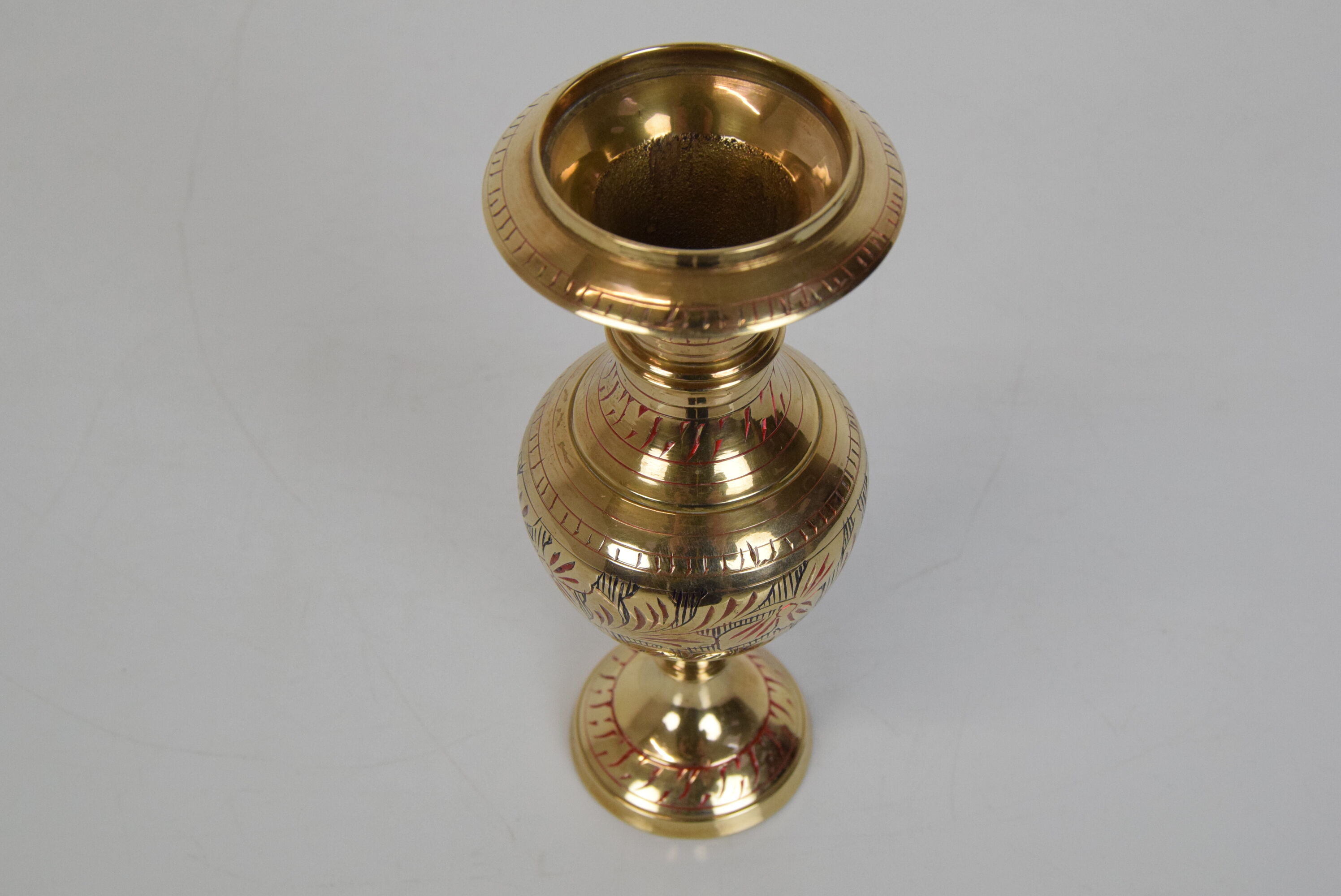 Mid-century Brass Vase,1960's.