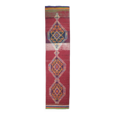 3x12 Vintage Herki Runner Rug,83x358Cm