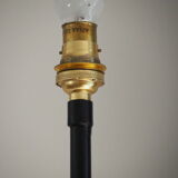 Metal tripod lamp of the 1950s