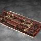 Vintage handwoven Zanjan Hamadan oriental rug, Middle East, 1960s.