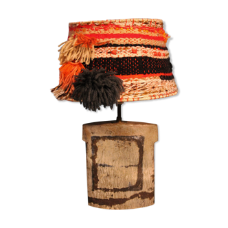 Ceramic lamp by Richard Bouhl, 1980s