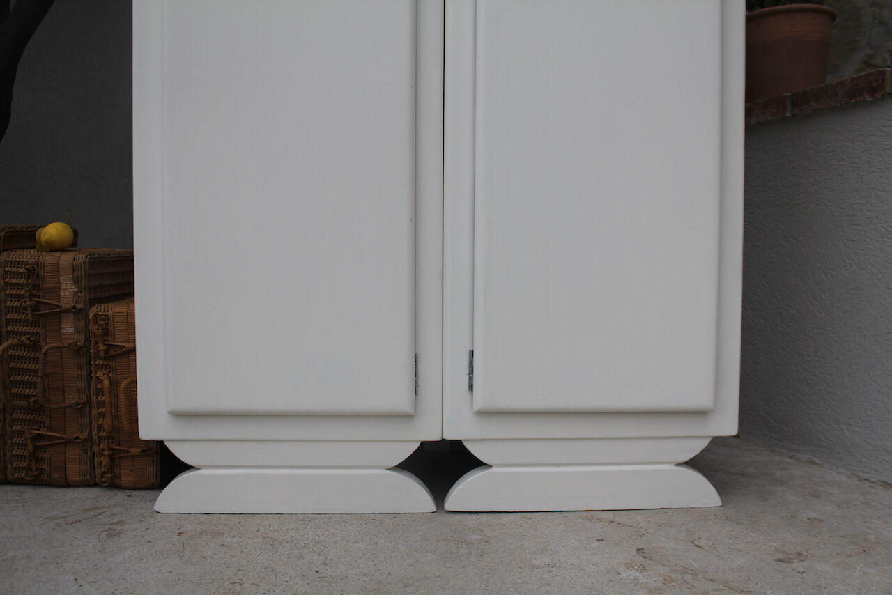 Art deco maid in solid wood