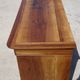 Antique Louis Philippe chest of drawers in solid walnut.