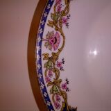 Porcelain cups of Limoges floral pattern
