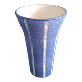 Vase cornet en céramique signé Moinet Vallauris 1960