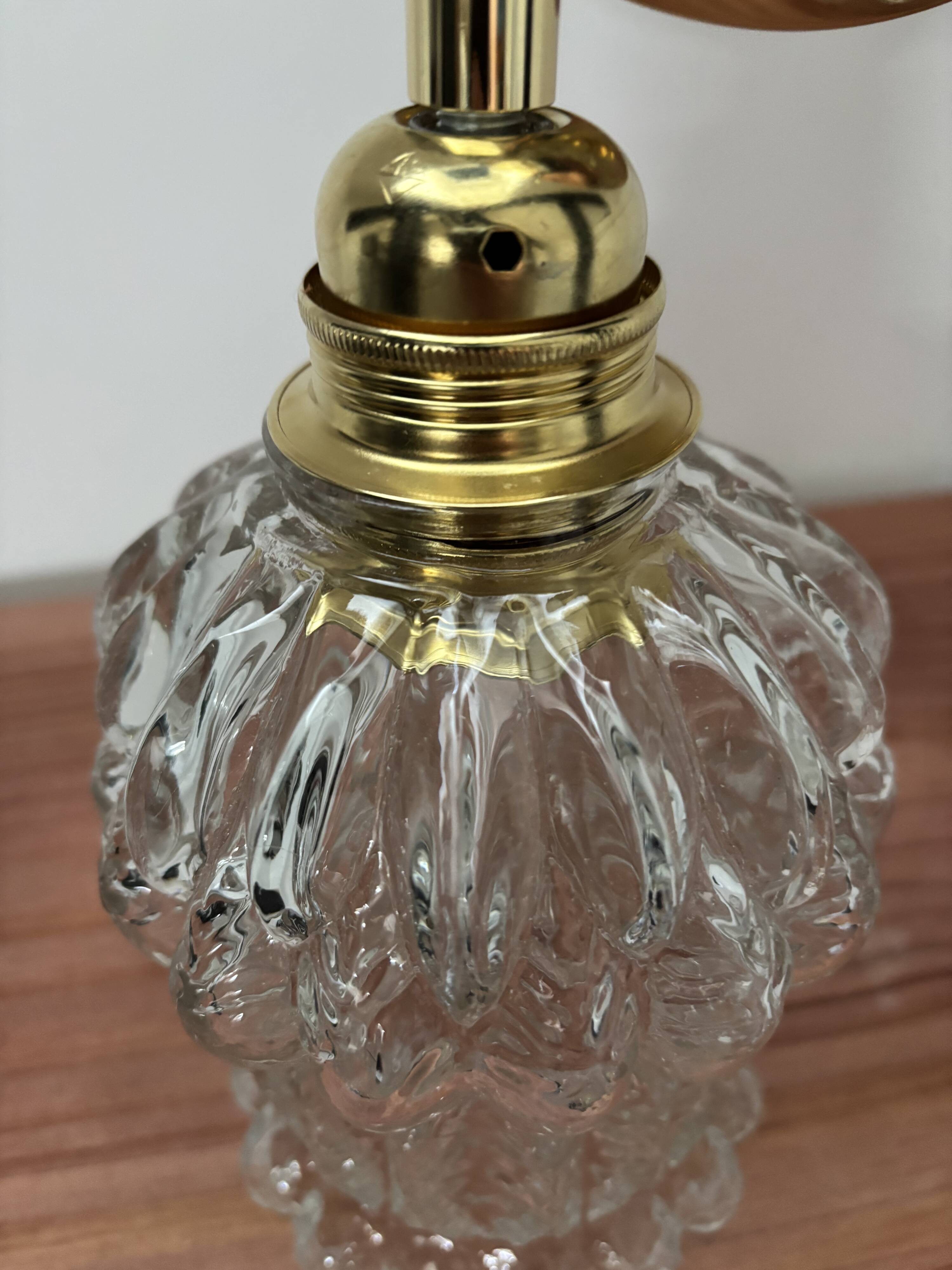 Applique murale dorée