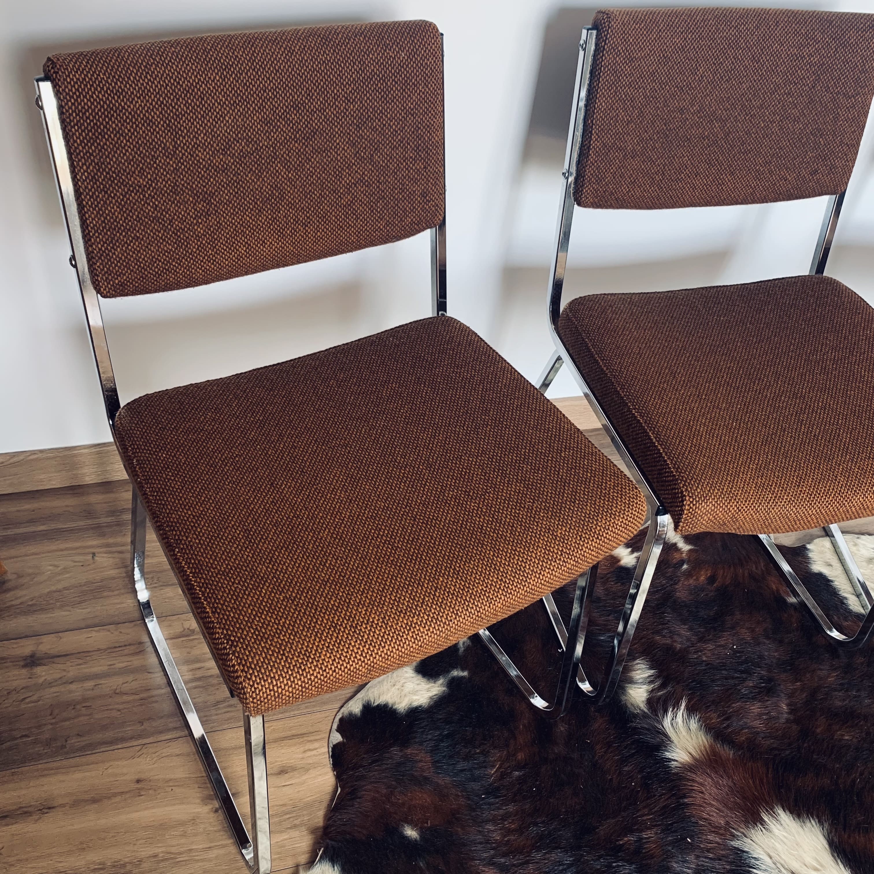 Ensemble de 4 chaises vintage