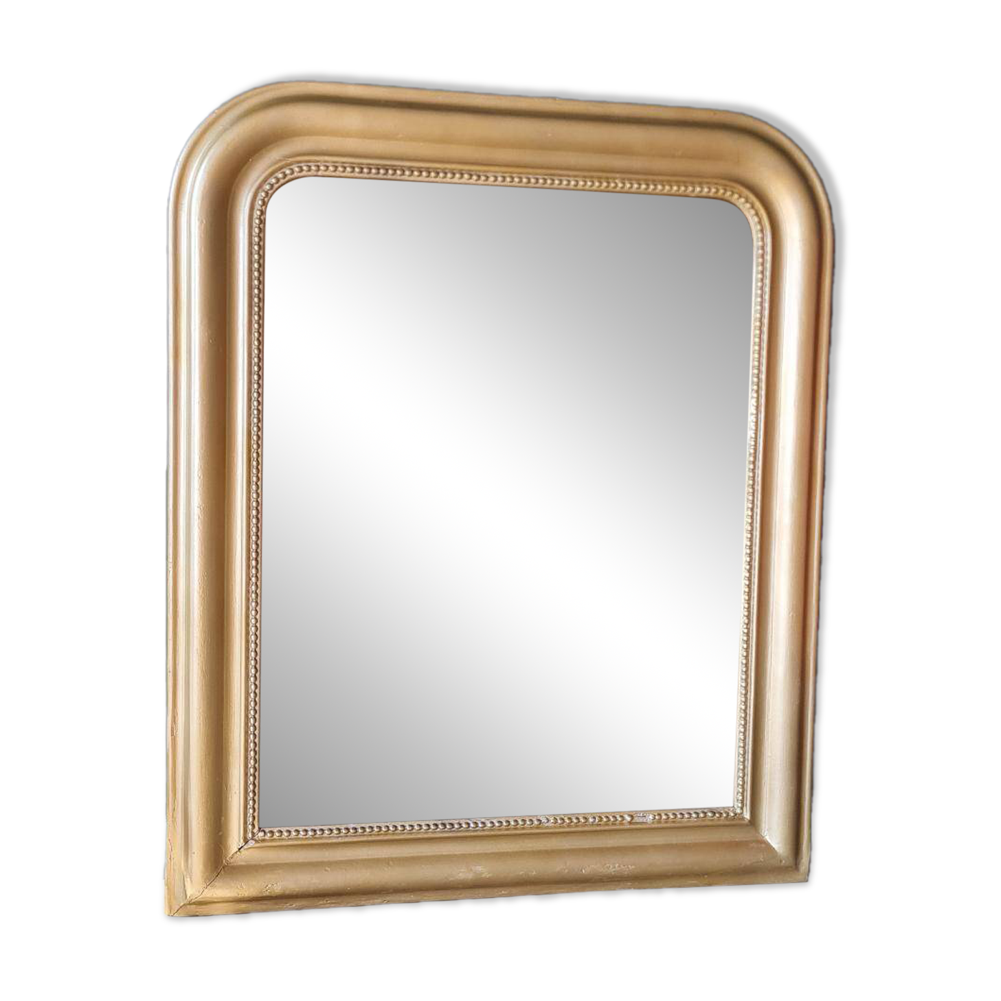 Miroir Louis Philippe doré 88 x 72