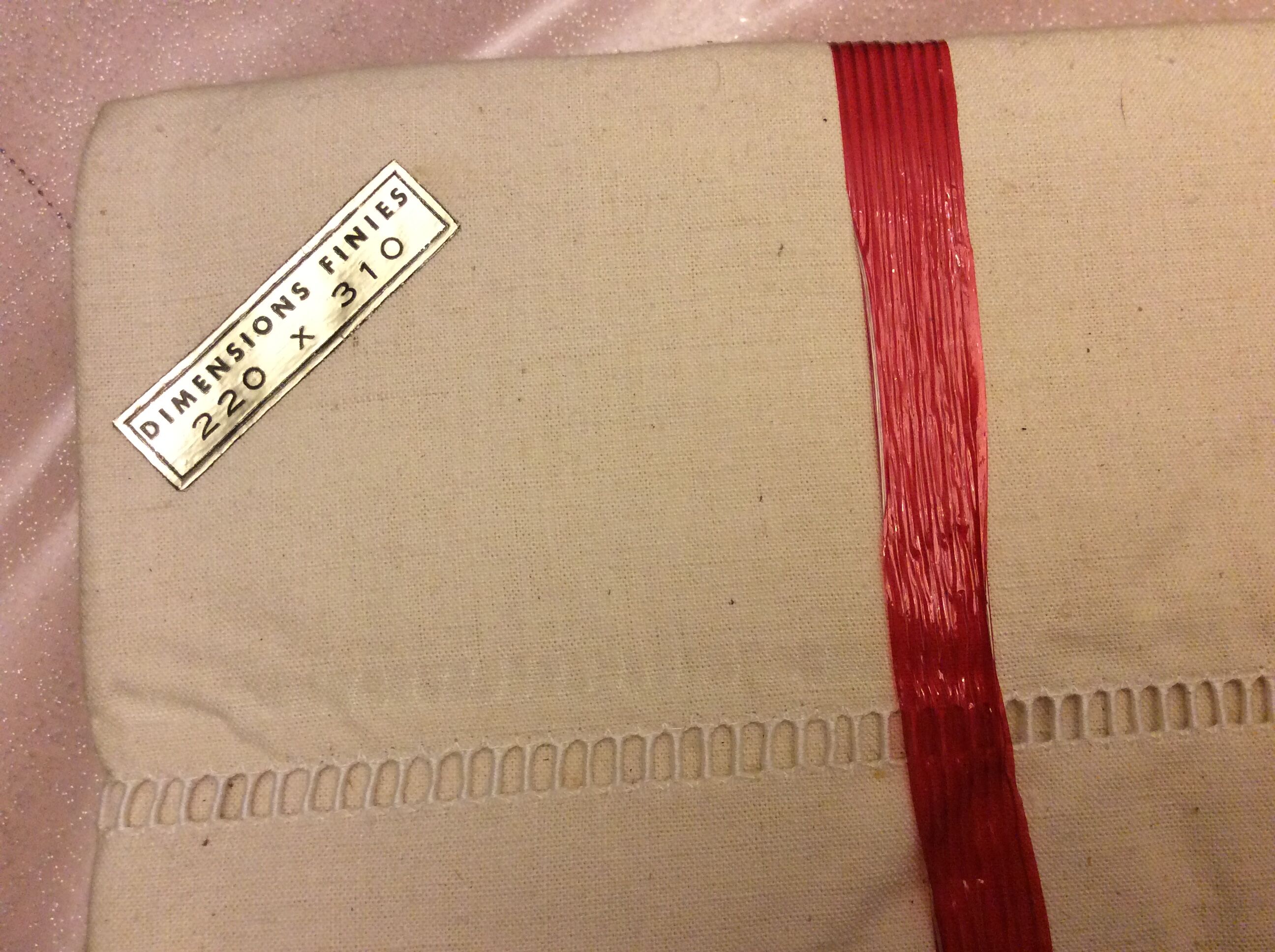 New old bed linen Métis Blue Flower bed linen