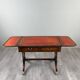 Table à jeux, bureau de style Empire en acajou, XIXe Siècle