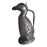 Penguin pitcher in pewter kayserzinn