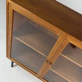 Danish teak display cabinet highboard Kristiansen vintage 60s