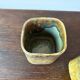 Set of 3 Art Nouveau flower pots by Gustav de Bruyn