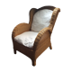 Fauteuil en rotin des années 60/70