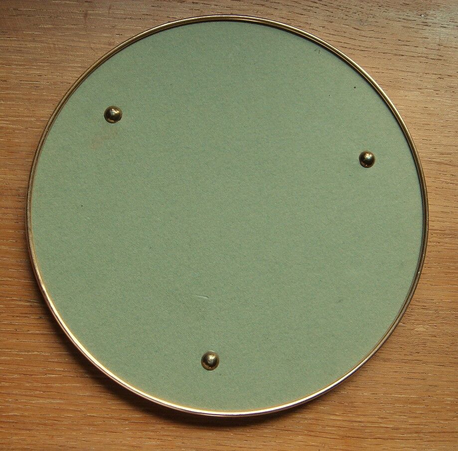 Round tray mirror
