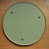 Round tray mirror