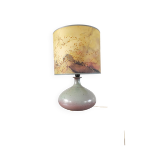 Lampe vintage céramique - main