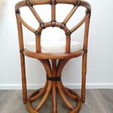 Bamboo throne chair
